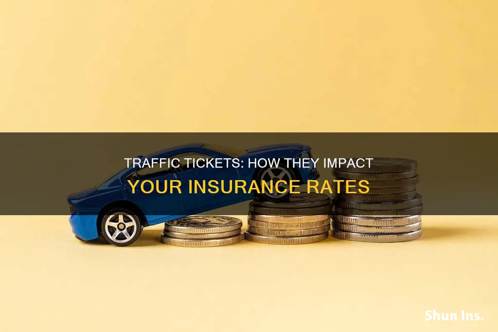 do your insurance rates go up after first ticket
