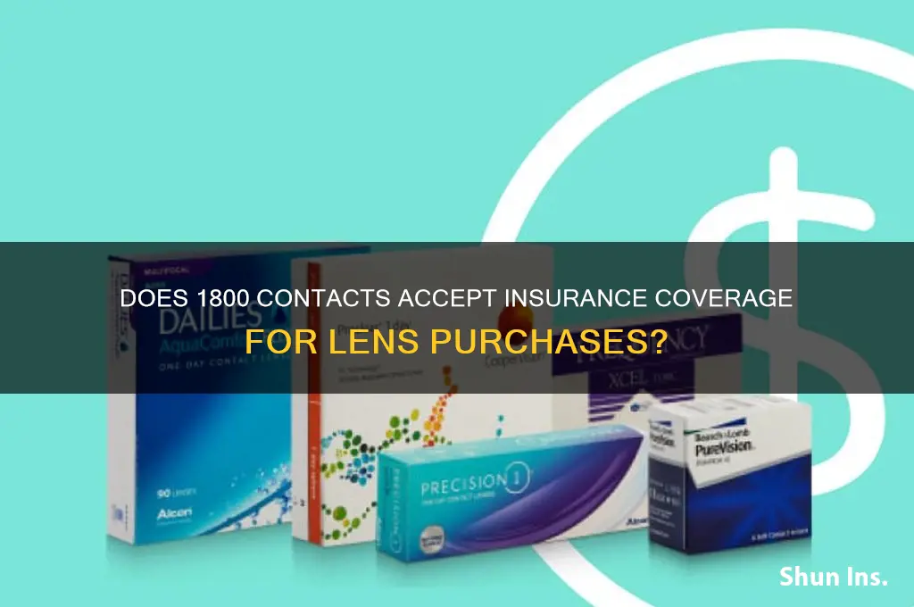 does 1800 contacts qualify for insurance
