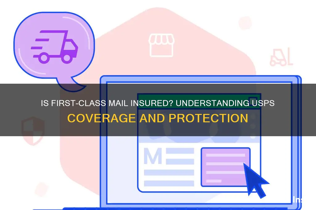 does 1st class mail have insurance