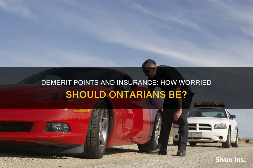 does 2 demerit points affect insurance ontario