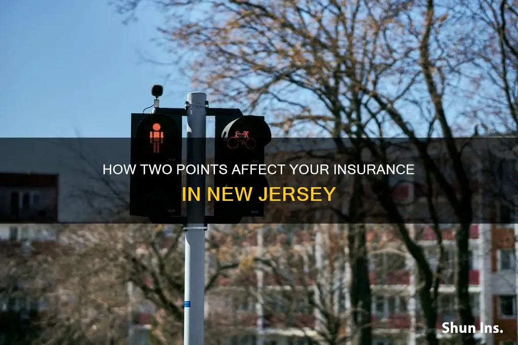 does 2 points affect your insurance in nj