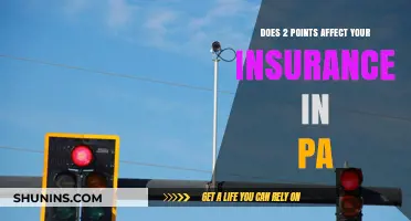 How Two Points Affect Your Pennsylvania Insurance Rates