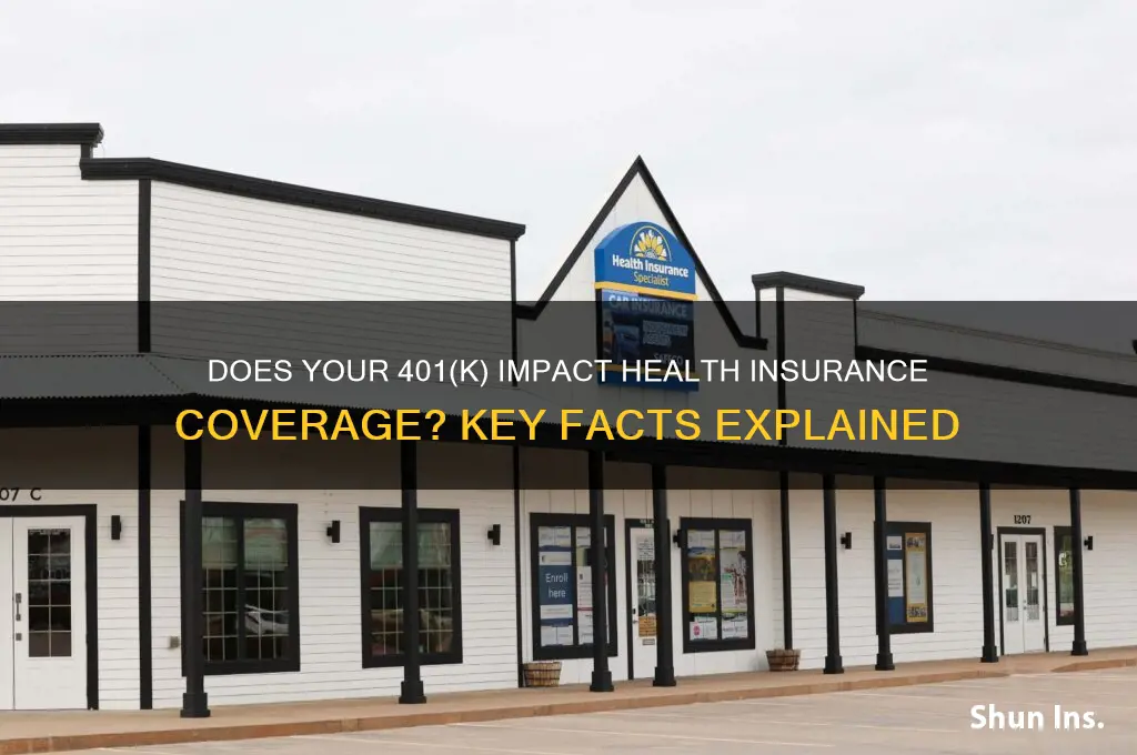 does 401k count towards health insurance