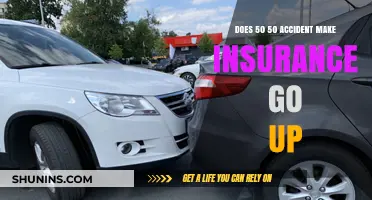How Does a 50-50 Accident Affect Insurance Rates?