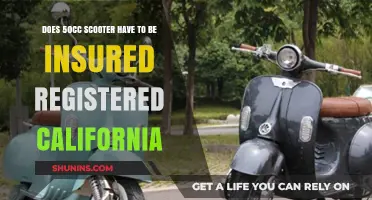 California Scooter Laws: Insurance and Registration for 50cc Scooters