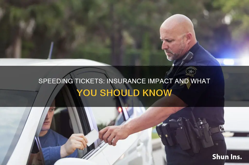 does a 10 km over speeding ticket affect insurance