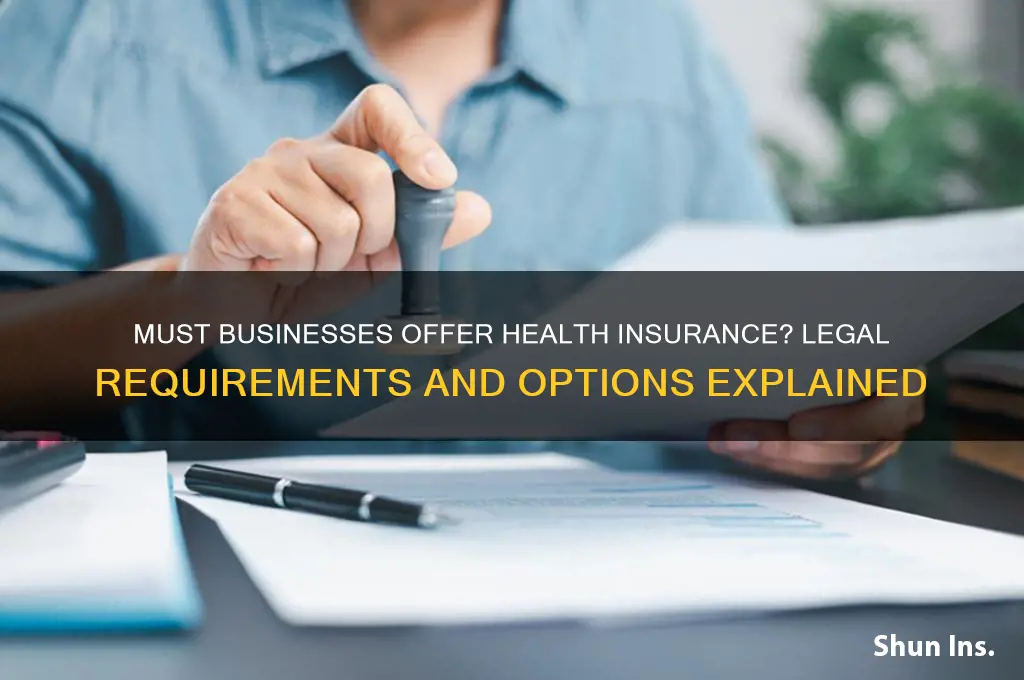 does a business have to provide health insurance