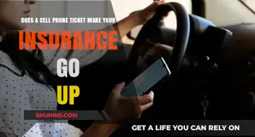 Cell Phone Ticket: Insurance Premiums Increase?