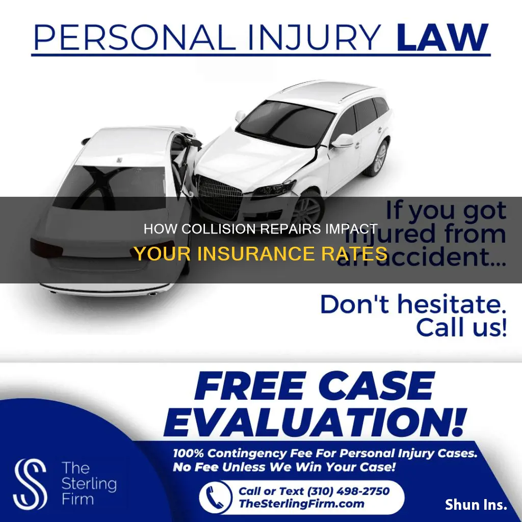 does a collision repair affect insurance