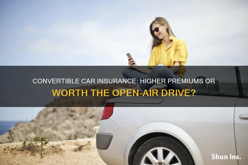 does a convertible raise insurance