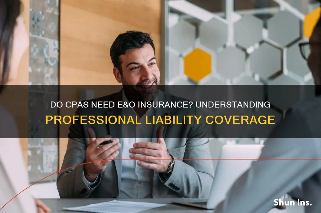 does a cpa have to have e&o insurance