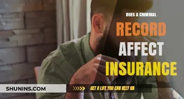 Criminal Records: Impacting Insurance Rates and Coverage?