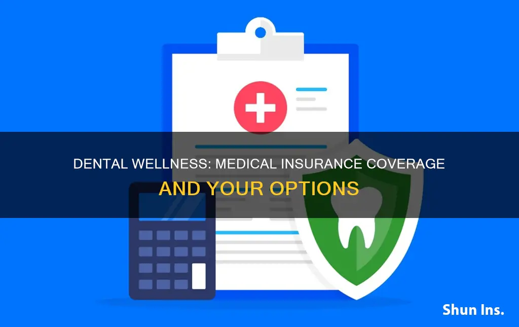 does a dental wellmess center take medical insurance