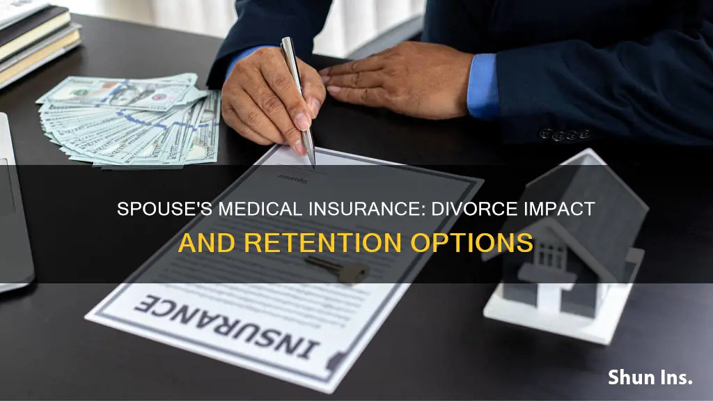 does a divorc3d spouse keep medical insurance