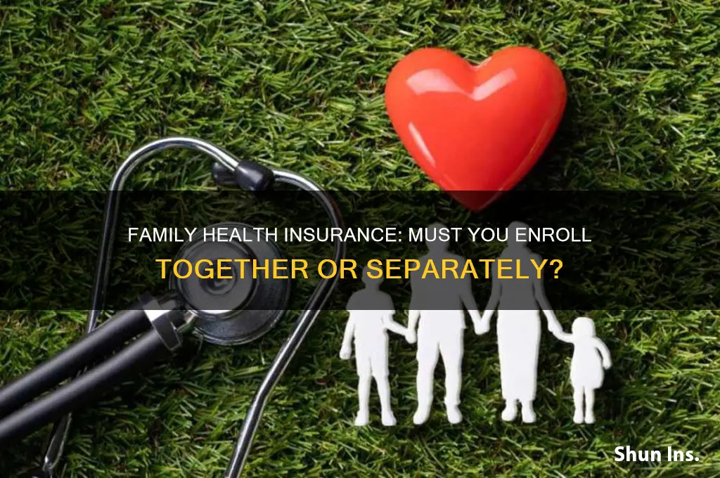 does a family have to have health insurance together