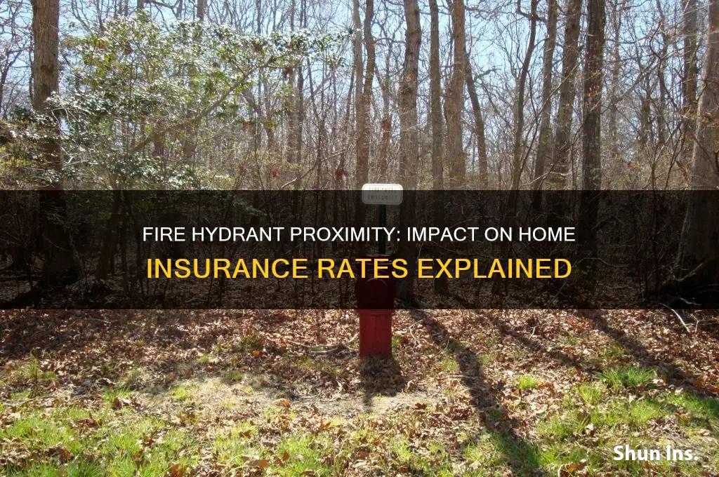 does a fire hydrant lower insurance