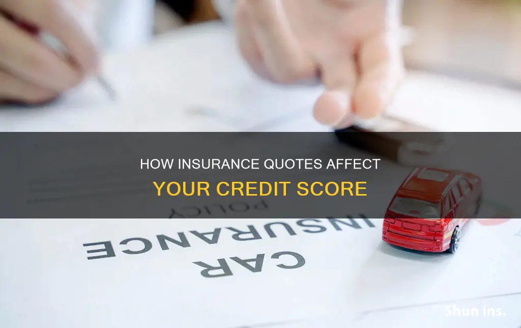 does a hard check go on your credit for insurance