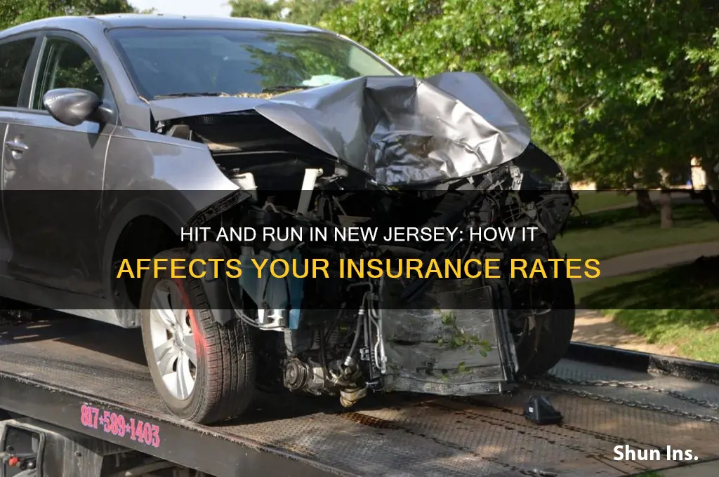 does a hit and run increase my insurance new jersey