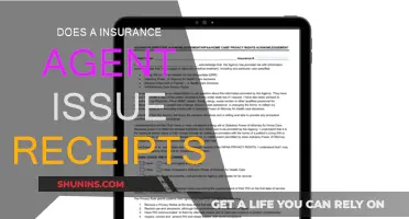 Insurance Agent's Role: Issuing Receipts and More