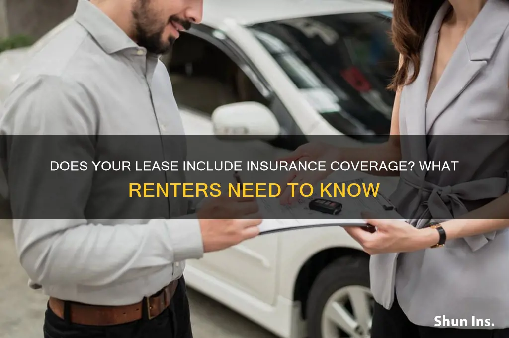 does a lease come with insurance