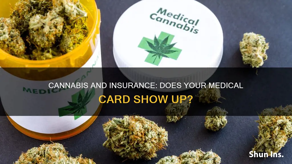 does a medical cannibus card show up on your insurance