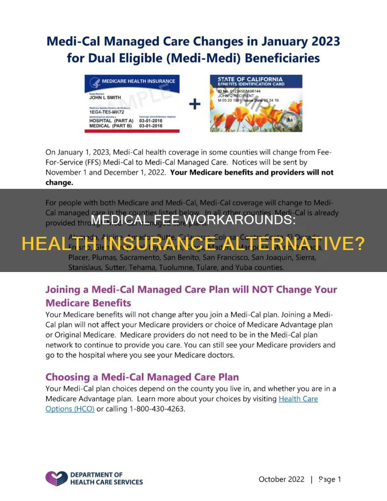 does a medical fee on work count as health insurance