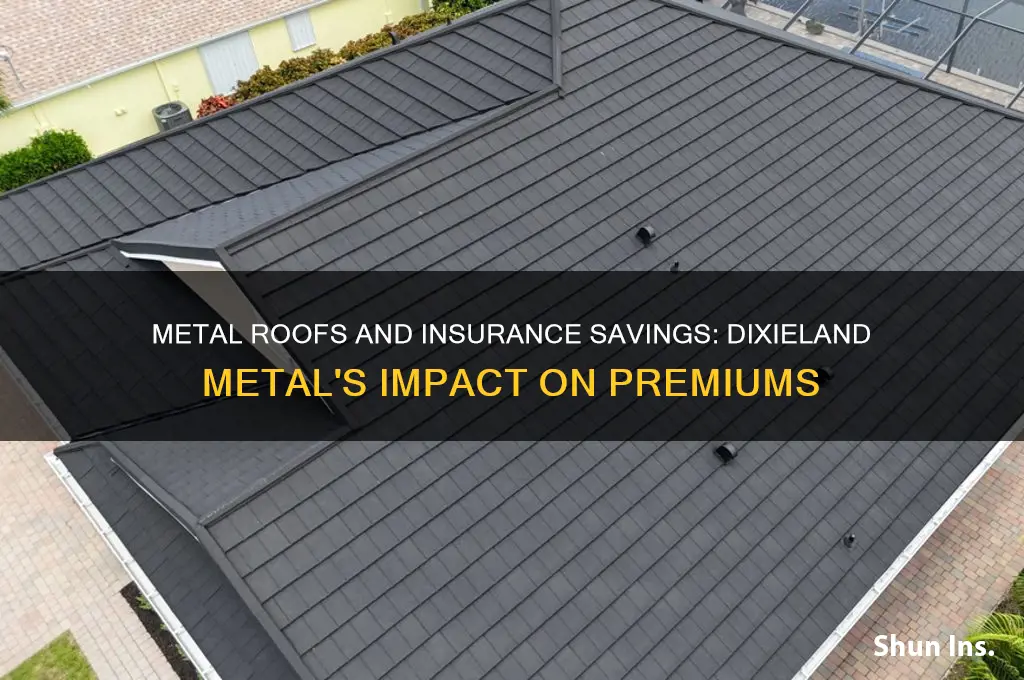 does a metal roof lower your insurance dixieland metal