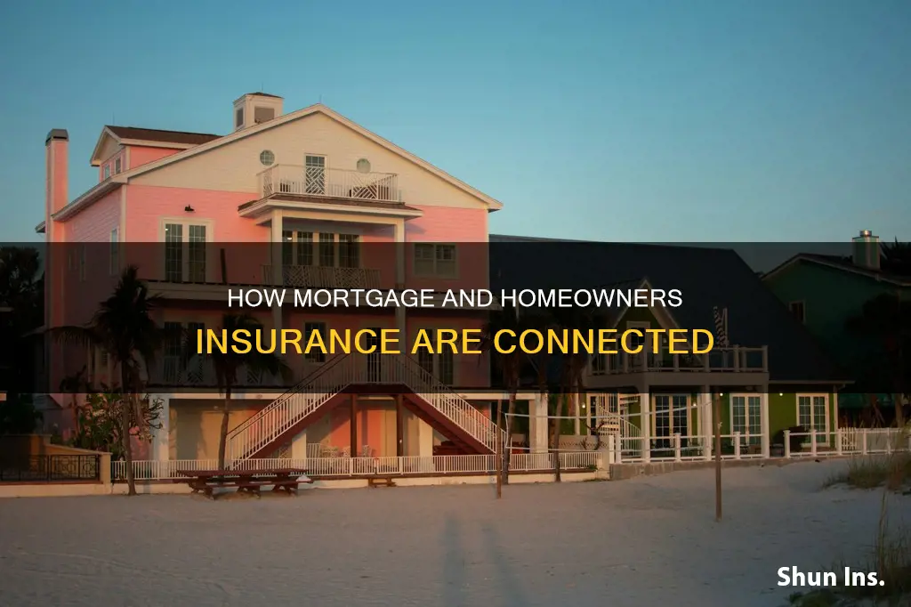 does a morgate have anything to do wityh homeowners insurance