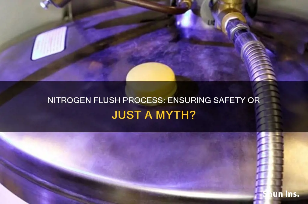 does a nitrogen flush process insure safety