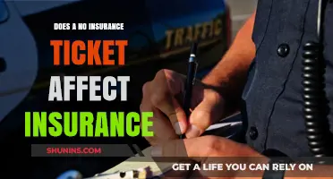 How No Insurance Tickets Impact Your Insurance Rates