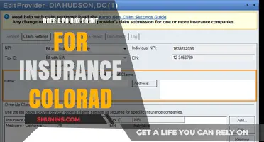 Does a PO Box Address Qualify for Colorado Insurance Coverage?