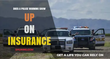 Police Warnings and Insurance: What Shows Up on Your Record?