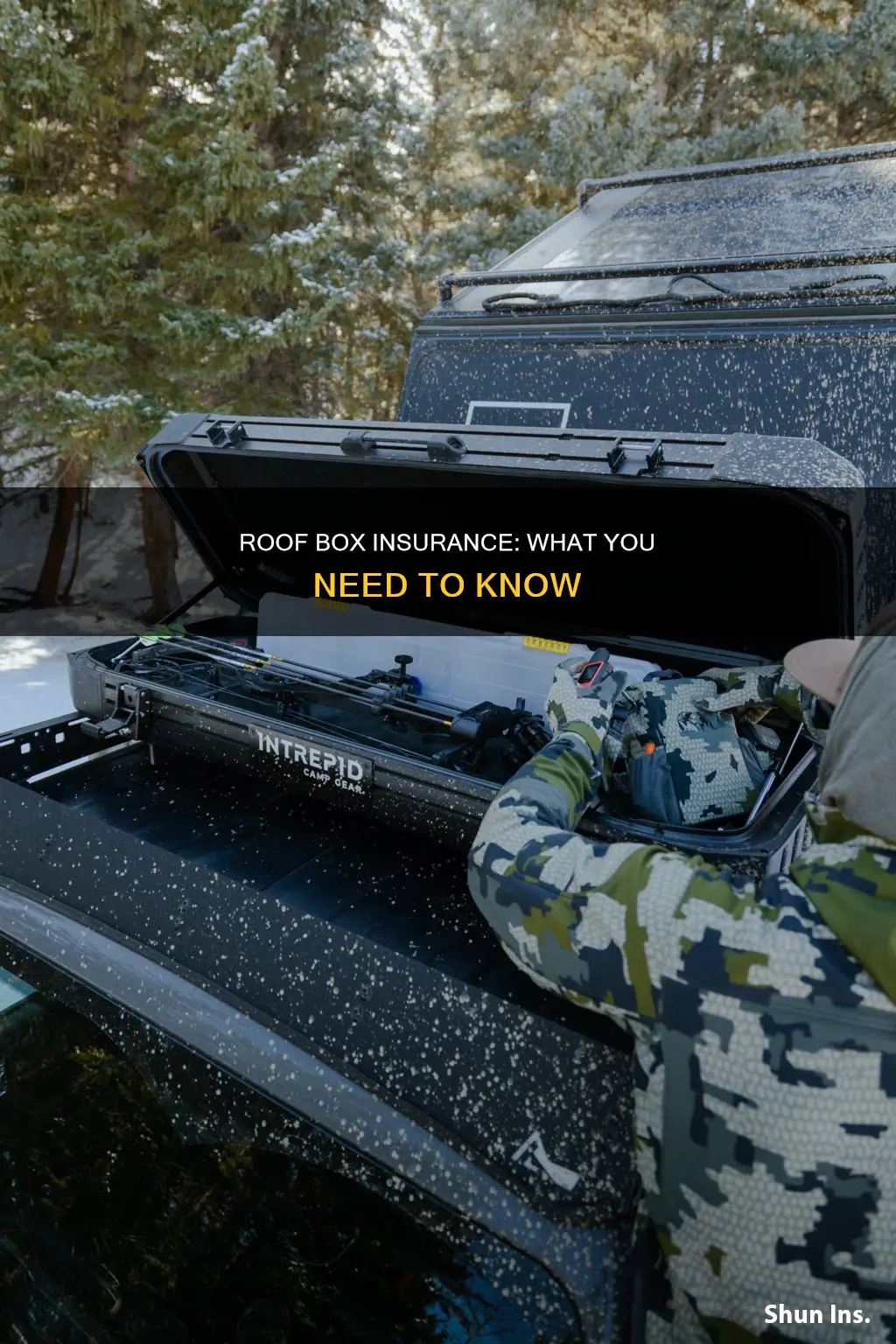 does a roof box affect insurance
