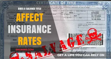 Salvage Titles: Impact on Insurance Rates