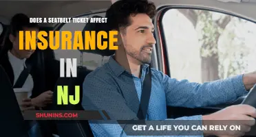 Seatbelt Tickets: Impact on Insurance in New Jersey