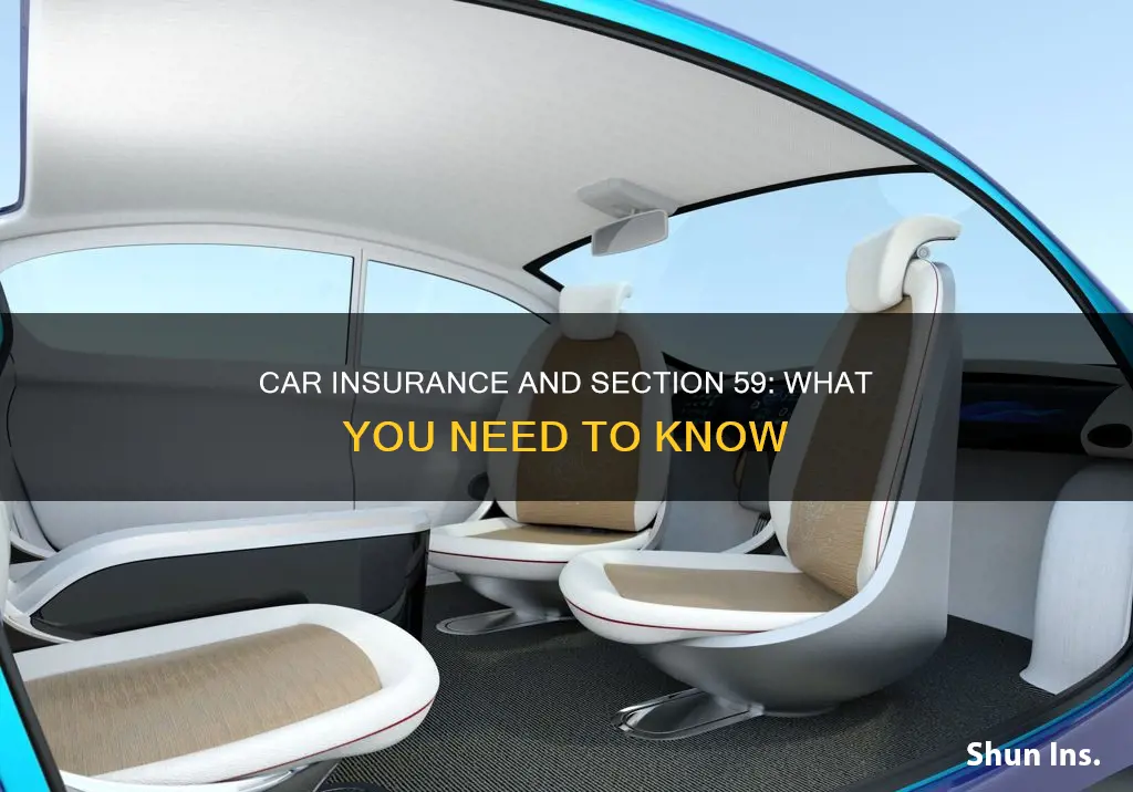 does a section 59 affect your insurance