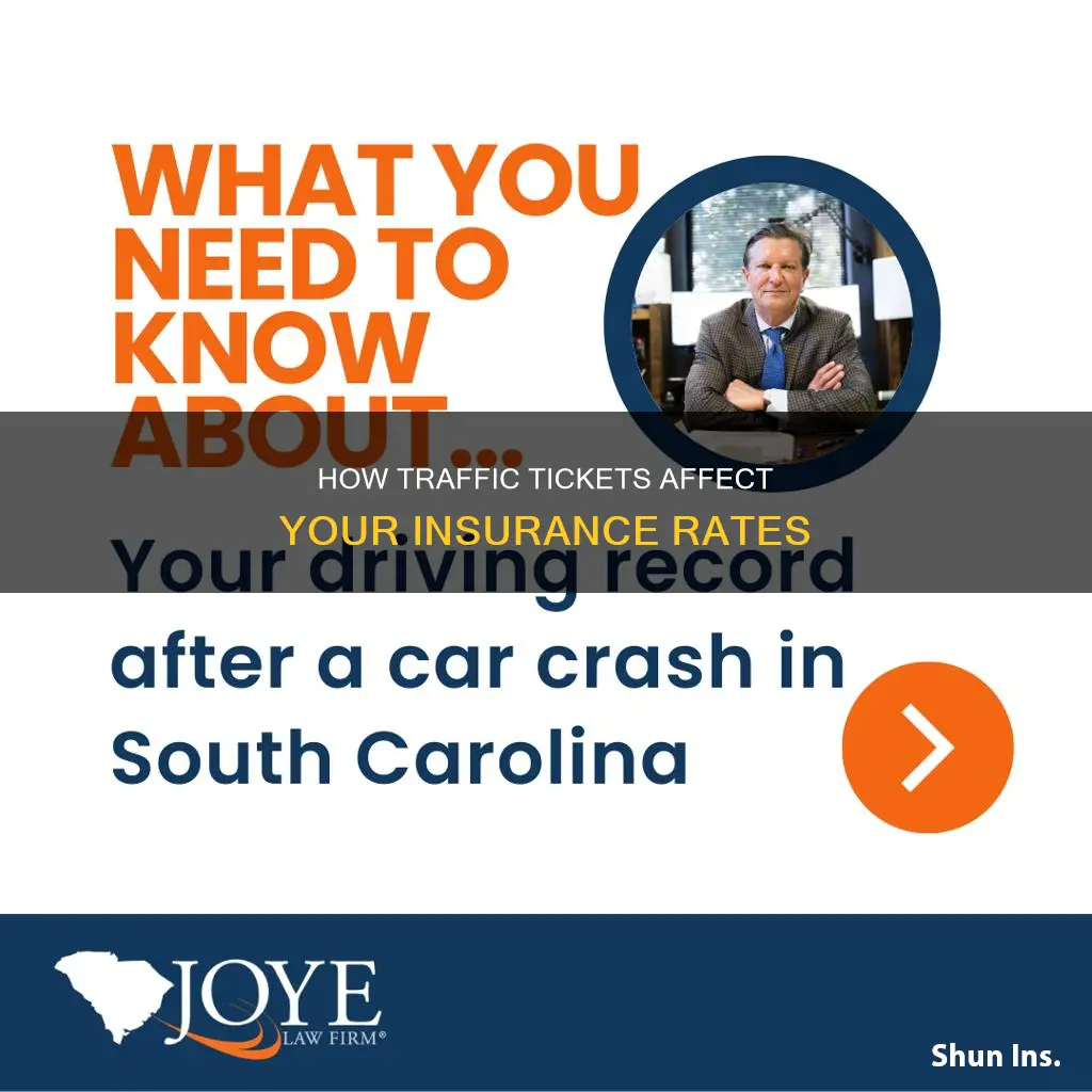 does a speed ticket go on your insurance