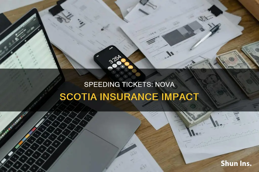 does a speeding ticket affect your insurance in nova scotia