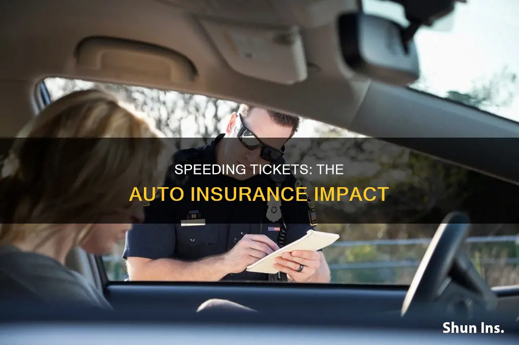 does a speeding ticket automatically cause increase in auto insurance