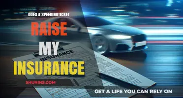 Does a Speeding Ticket Raise My Insurance Premiums?