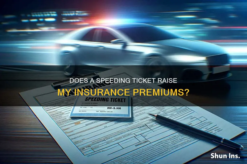 does a speedingticket raise my insurance