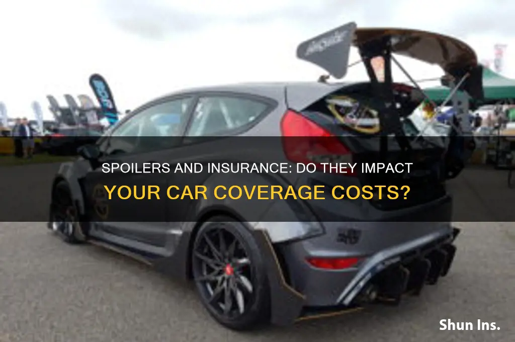 does a spoiler increase insurance