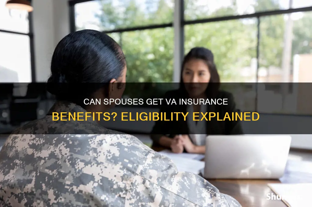 does a spouse qualify for insurance through the va