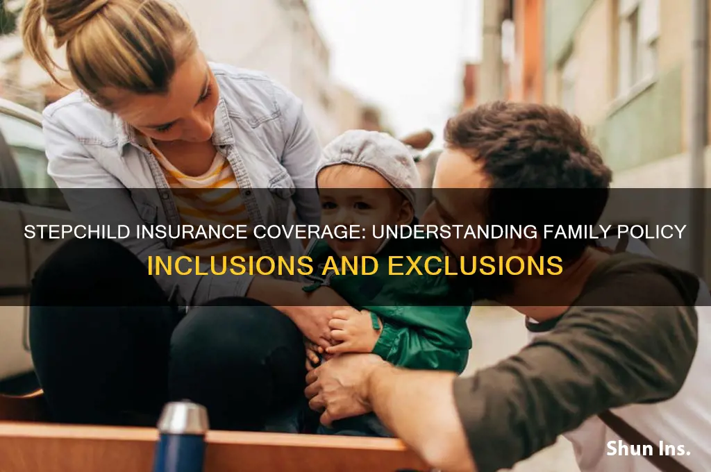 does a step child fall under same insurance