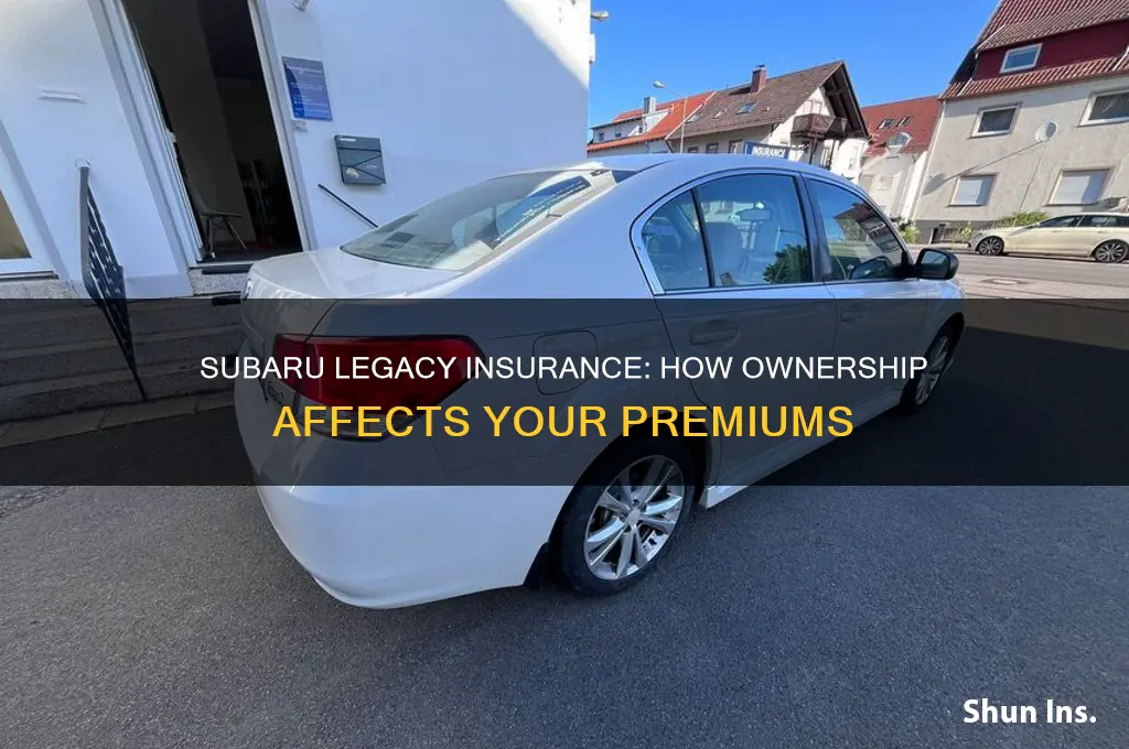 does a subaru legacy lower your insurance
