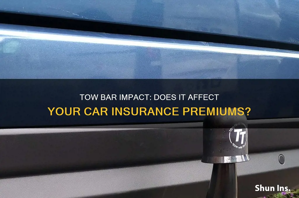 does a tow bar increase insurance