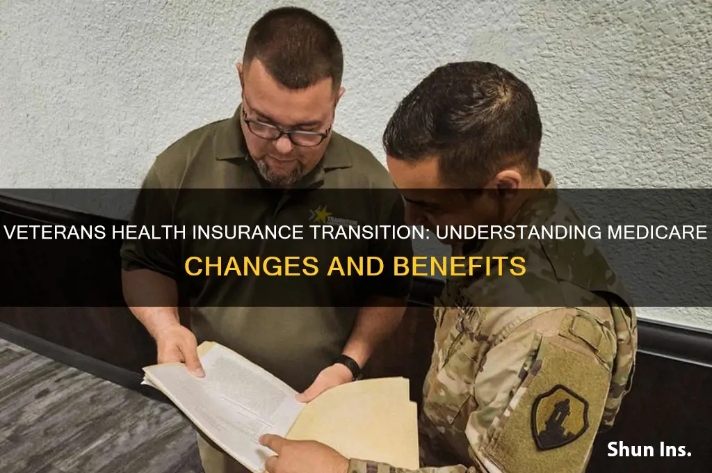 does a veterans health insurance change to medicare