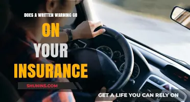 How Written Warnings Affect Your Insurance: All You Need to Know