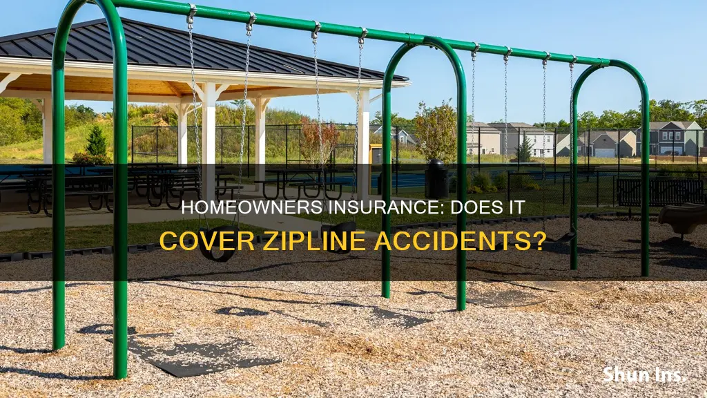 does a zipline homeowners insurance