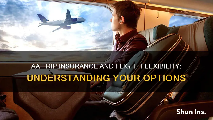 does aa trip insurance allow me to change flights